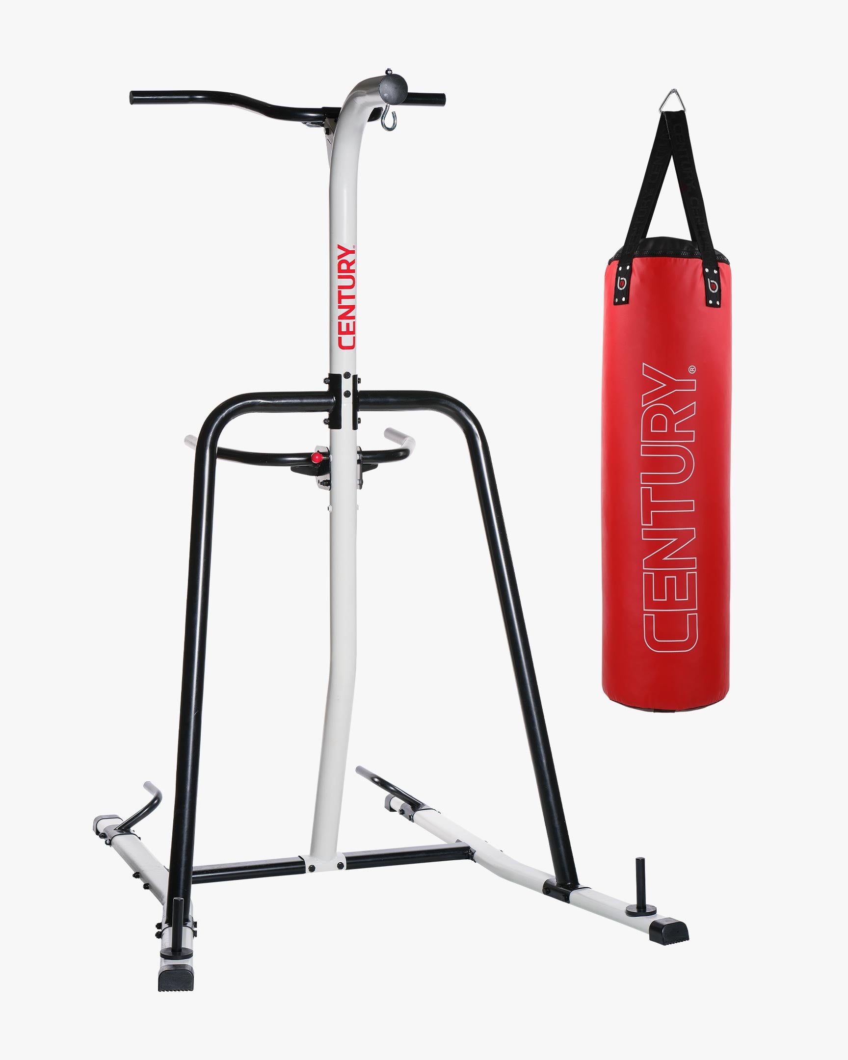 Century Kickboxing Century Brave 70 Pound Hanging Heavy Bag and Fitness Station Professional Series