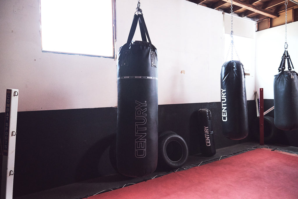 Gym with a punching bag near me online