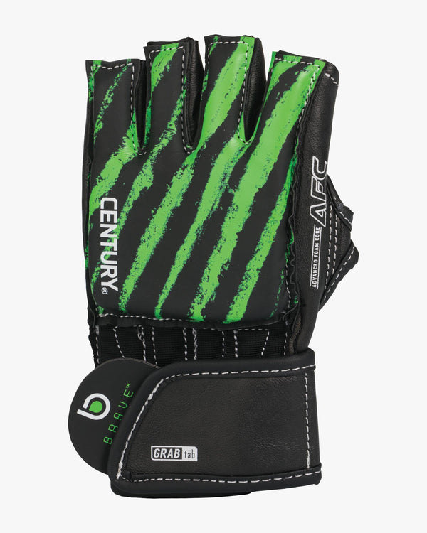 Brave Youth Open Palm Glove - Black/Green (8010628268186)