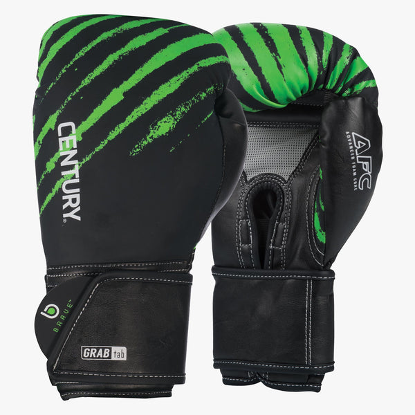 Black and green boxing gloves online